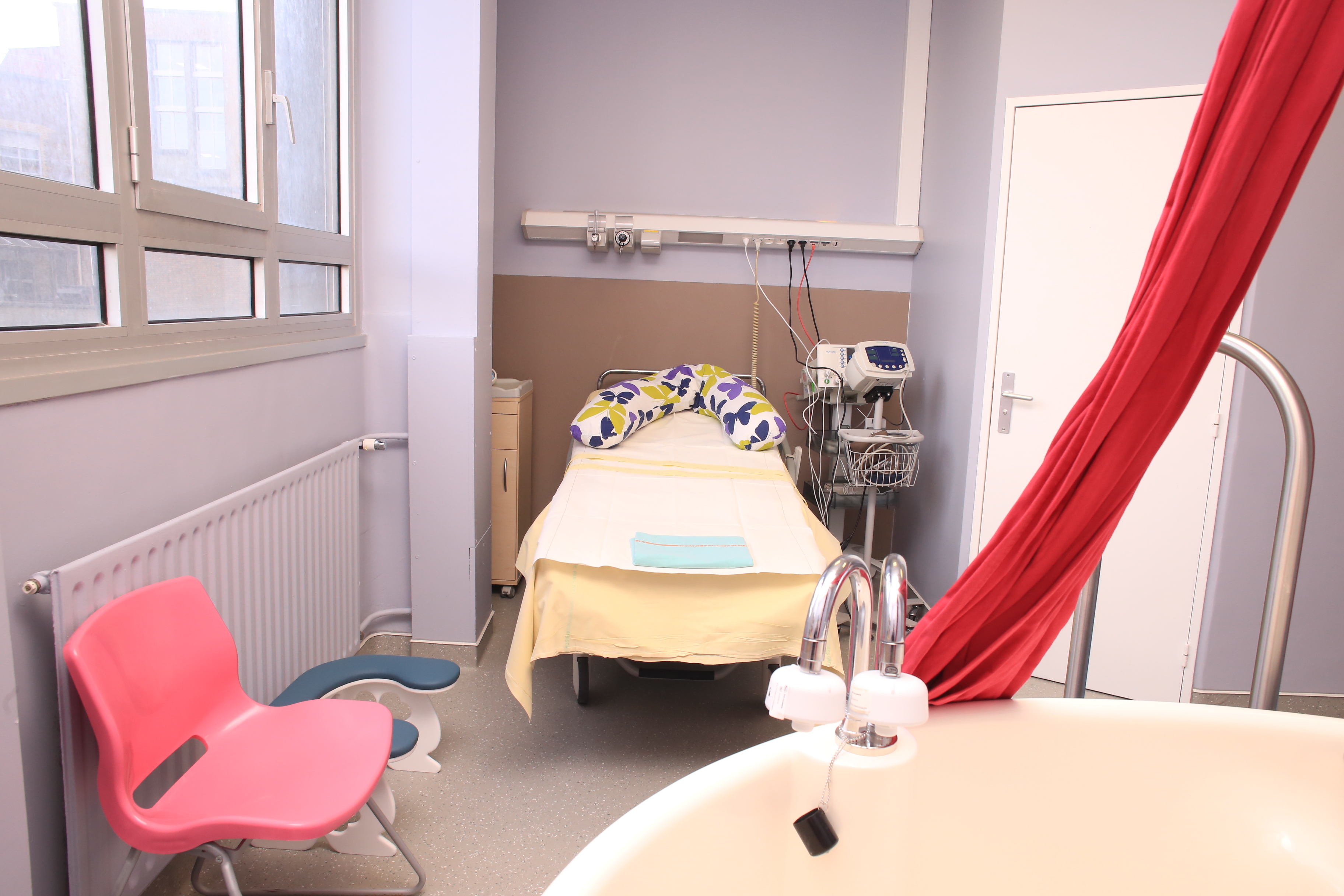 Salle physiologique - maternité hôpital Beaujon