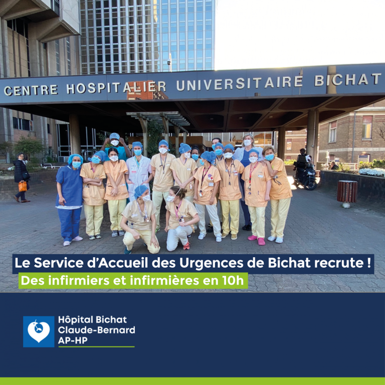 Recrutement Hôpital Bichat ClaudeBernard APHP